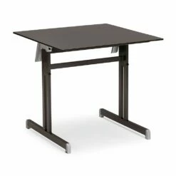 Wetterfester Klapptisch 80cm Mit HPL Und Stahl - Tisch Clures