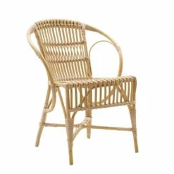 Wetterfester Outdoor Geflecht Stuhl Mit Alu Gestell - Gartenstuhl Emil