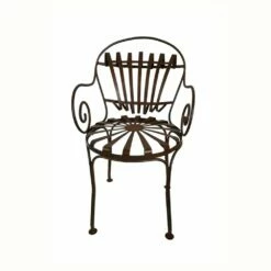 Winterfester Gartenstuhl Gusseisen Antik - Jean