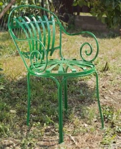 Winterfester Gartenstuhl Gusseisen Antik - Jean -GARTENTRAUM Verkäufe winterfester gartenstuhl gusseisen antik jean4