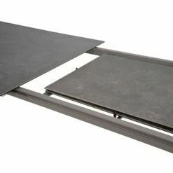 XXL Ausziehtisch In Taupe - 160/280cm - Aus Alu Und Glaskermik - Azzisi -GARTENTRAUM Verkäufe xxl ausziehtisch in taupe 160 280cm aus alu und glaskermik azzisi3