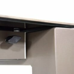 XXL Ausziehtisch In Taupe - 160/280cm - Aus Alu Und Glaskermik - Azzisi -GARTENTRAUM Verkäufe xxl ausziehtisch in taupe 160 280cm aus alu und glaskermik azzisi4