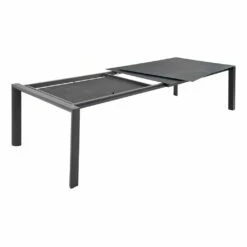 XXL Gartentisch Ausziehbar 160/280cm Aus Glaskeramik Und Aluminium - Zumata -GARTENTRAUM Verkäufe xxl gartentisch ausziehbar 160 280cm aus glaskeramik und aluminium zumata2