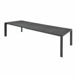 XXL Gartentisch Ausziehbar 160/280cm Aus Glaskeramik Und Aluminium - Zumata -GARTENTRAUM Verkäufe xxl gartentisch ausziehbar 160 280cm aus glaskeramik und aluminium zumata4