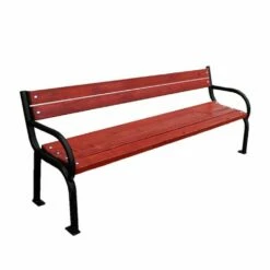 Zeitlose Sitzbank Aus Metall Und Holz Für Garten Und Stadt - Emilie